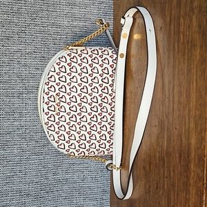 NWOT Kate Spade Morgan Fancy Hearts Dome Crossbody Purse